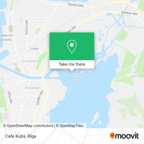 Cafe Kubs map