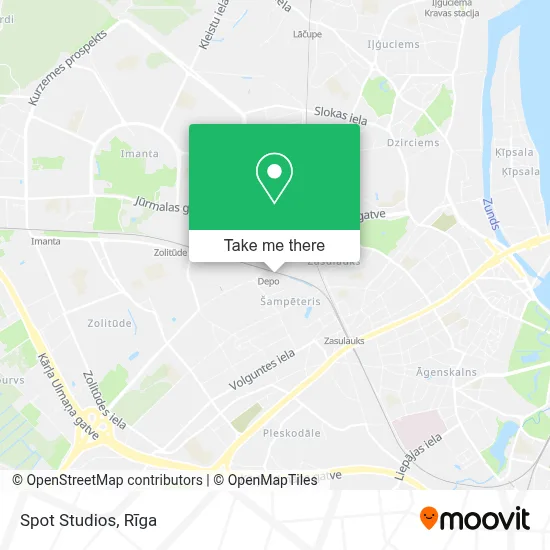 Spot Studios map