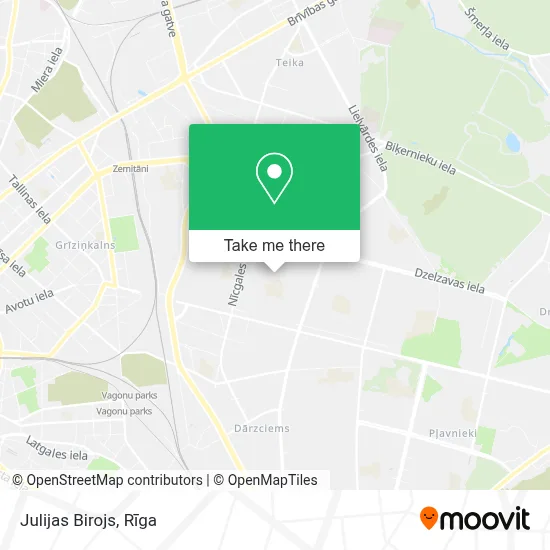 Julijas Birojs map