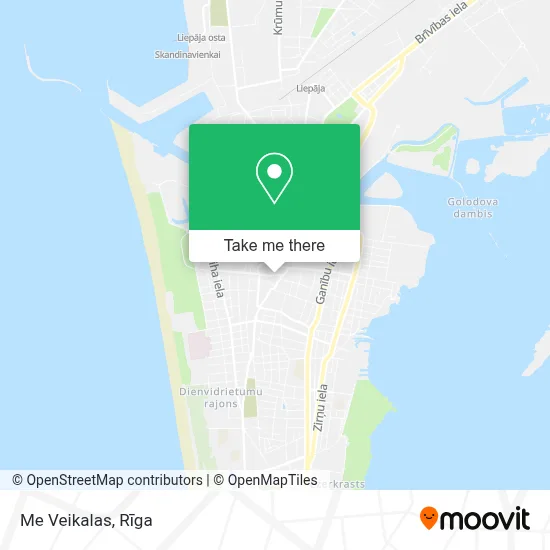 Me Veikalas map