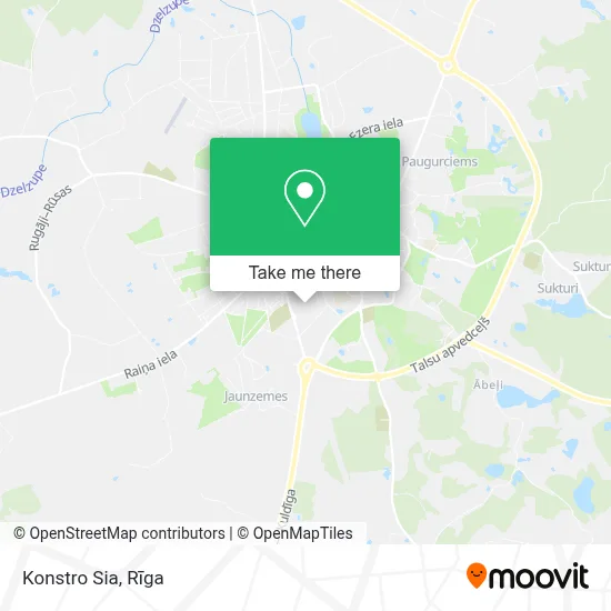 Konstro Sia map