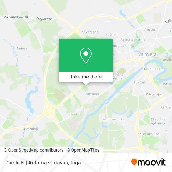 Circle K | Automazgātavas map
