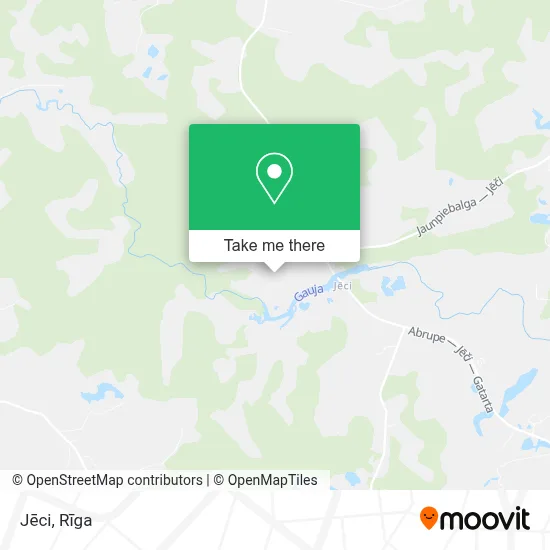 Jēci map