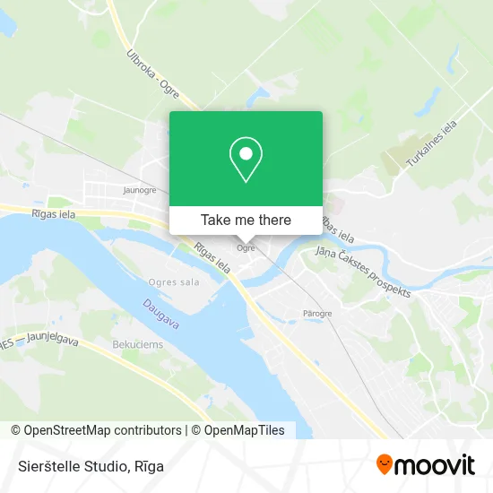 Sierštelle Studio map
