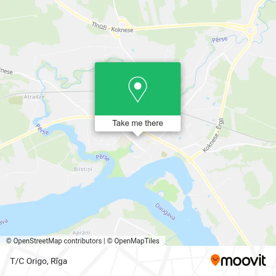 T/C Origo map
