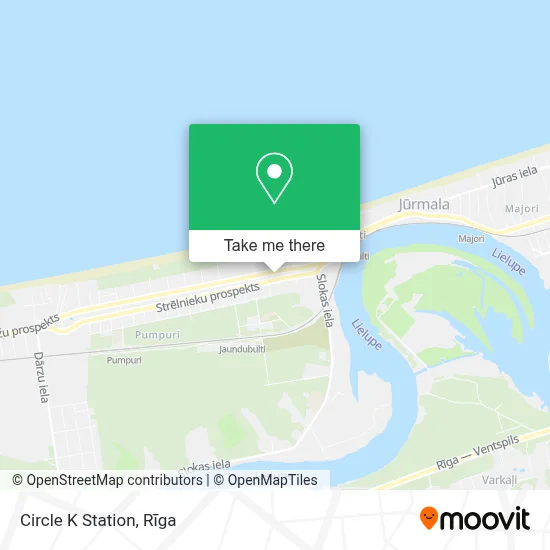 Circle K Station map