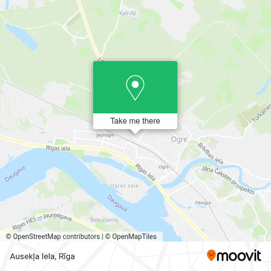 Ausekļa Iela map