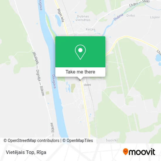 Vietējais Top map