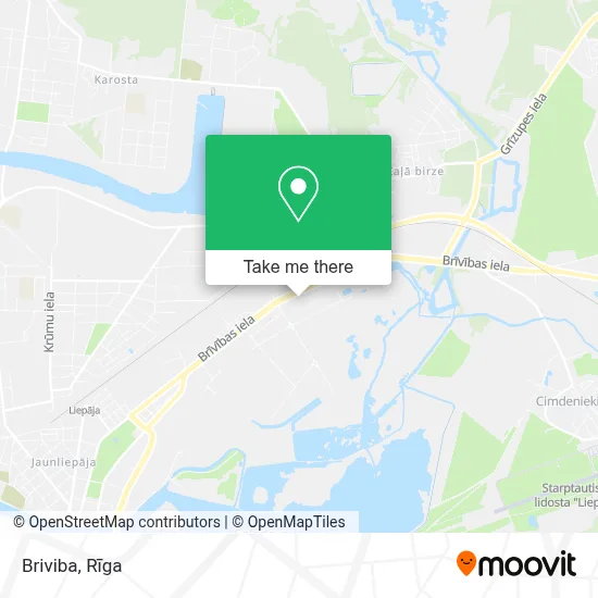 Briviba map