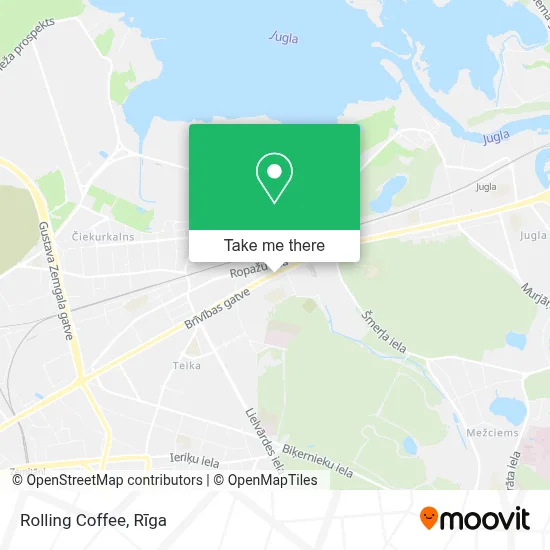 Rolling Coffee map
