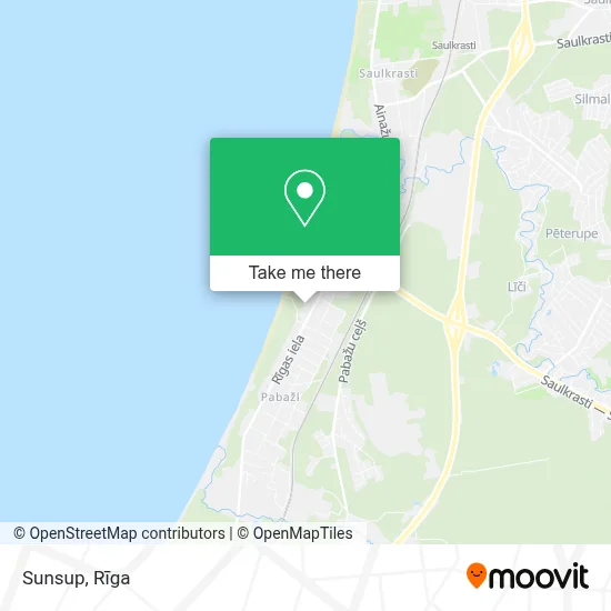 Sunsup map