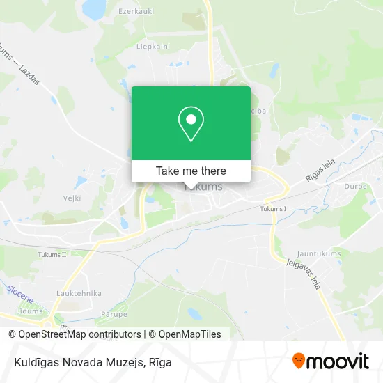 Kuldīgas Novada Muzejs map