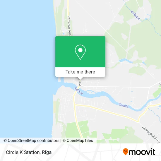 Circle K Station map