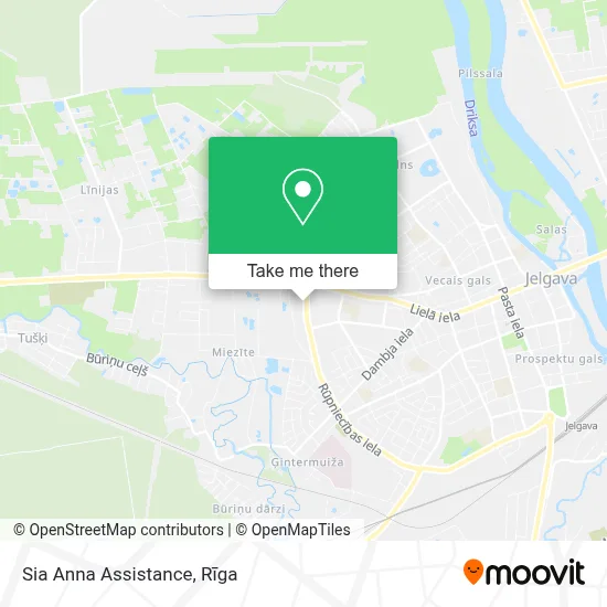 Sia Anna Assistance map