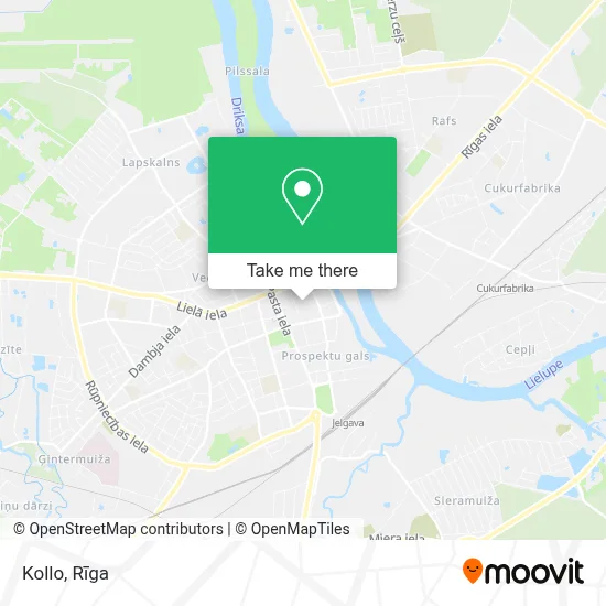 Kollo map