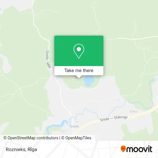 Roznieks map