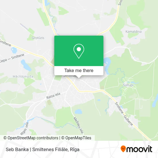 Seb Banka | Smiltenes Filiāle map