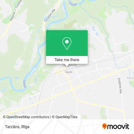 Tarzāns map