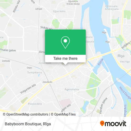 Babyboom Boutique map