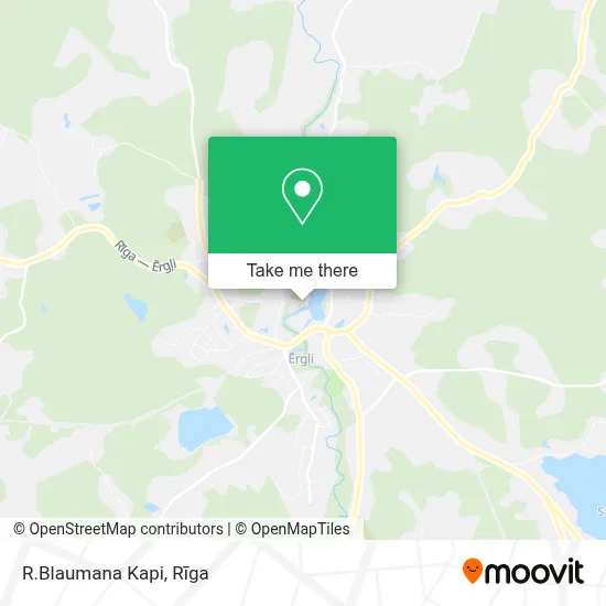 R.Blaumana Kapi map