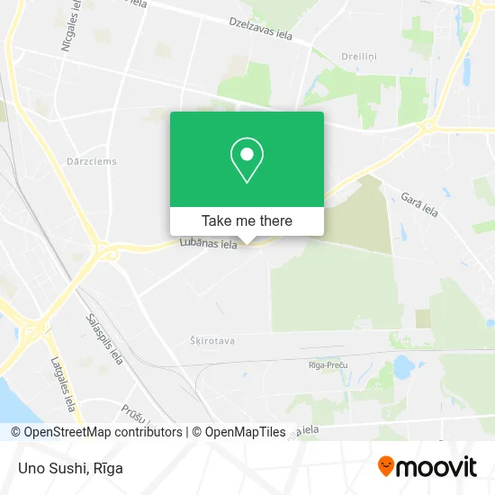 Uno Sushi map