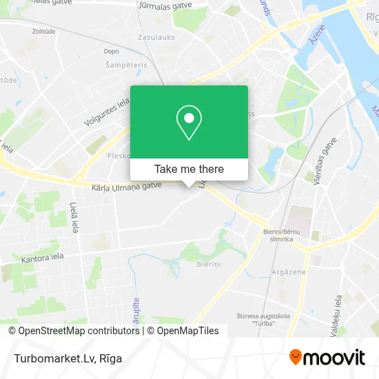 Turbomarket.Lv map