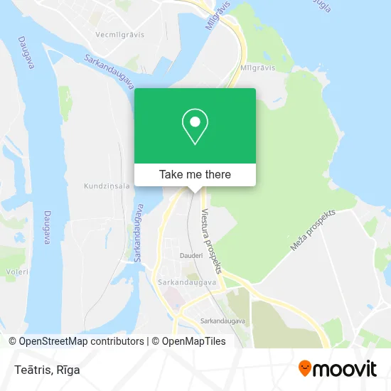 Teātris map