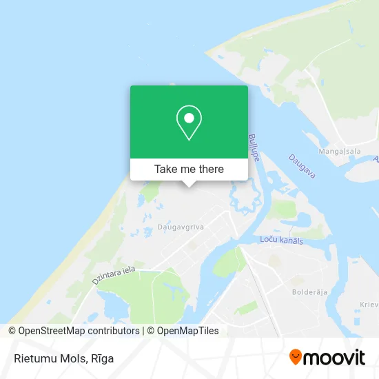 Rietumu Mols map