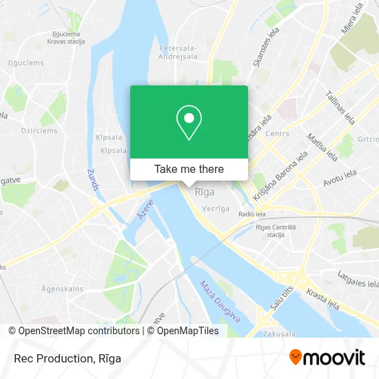 Rec Production map