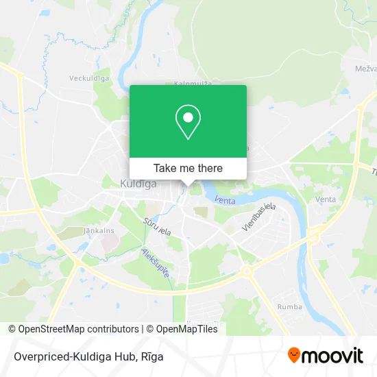 Overpriced-Kuldiga Hub map