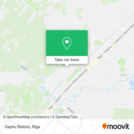 Sapńu Balons map