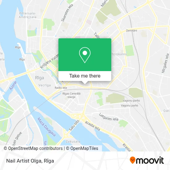 Nail Artist Olga map