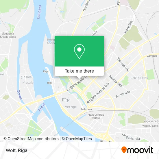 Wolt map