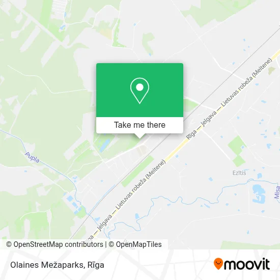 Olaines Mežaparks map