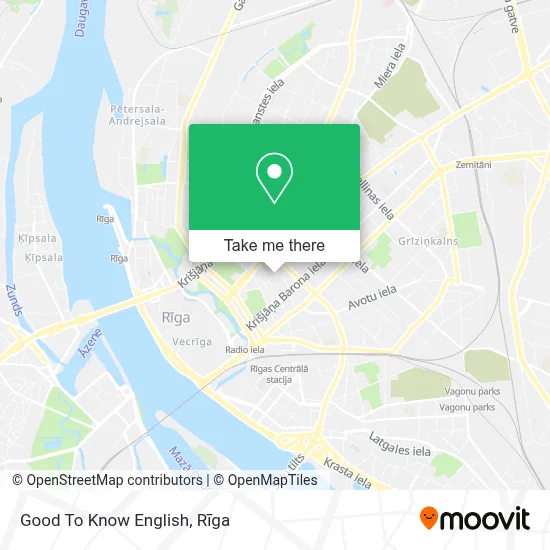 Good To Know English map