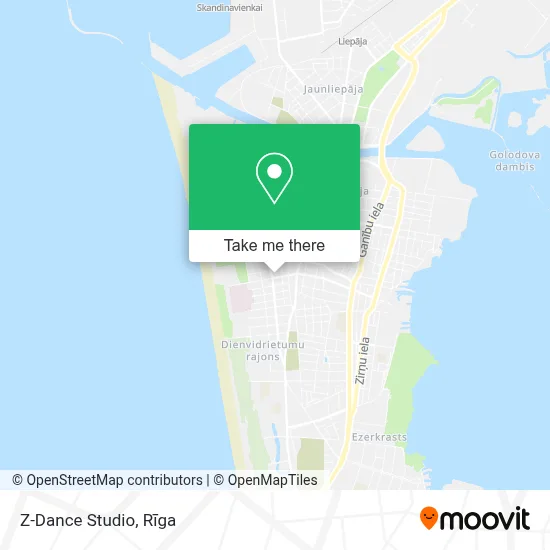 Z-Dance Studio map