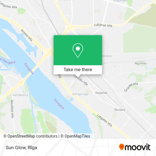 Sun Glow map