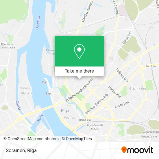 Sorainen map