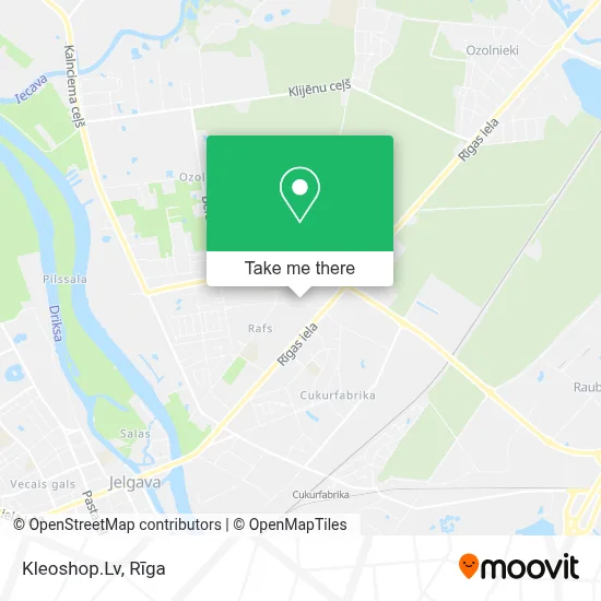 Kleoshop.Lv map
