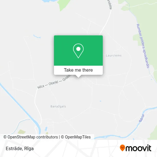 Estrāde map