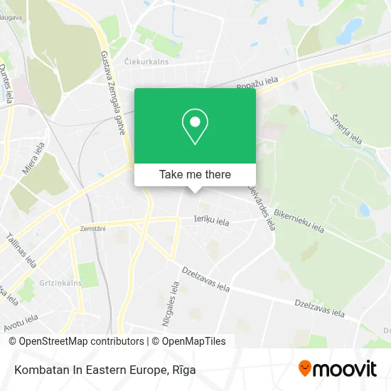 Kombatan In Eastern Europe map