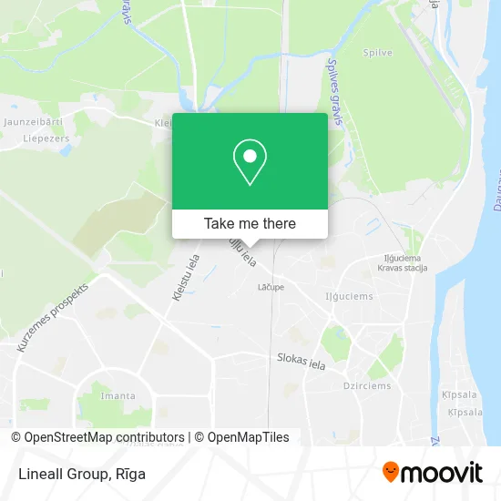 Lineall Group map