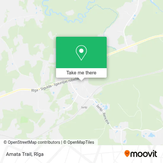 Amata Trail map