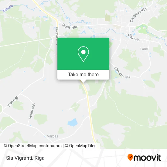Sia Vigranti map
