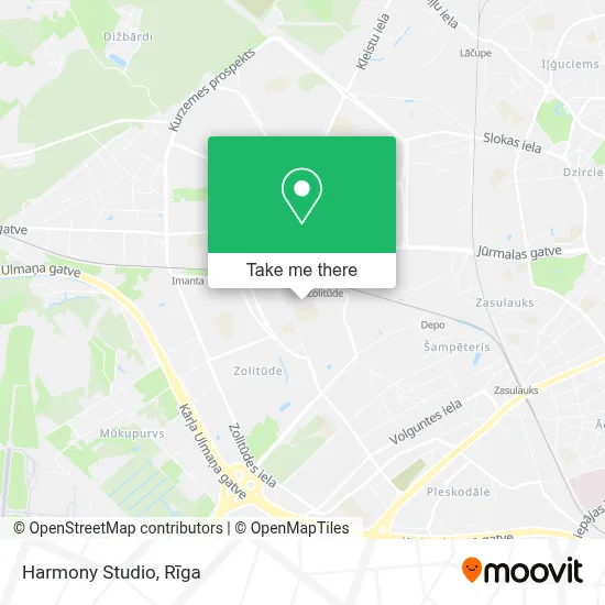 Harmony Studio map