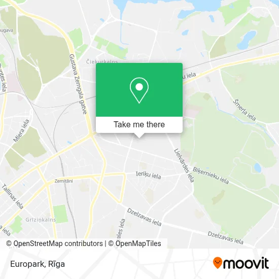 Europark map