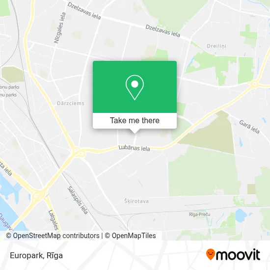 Europark map