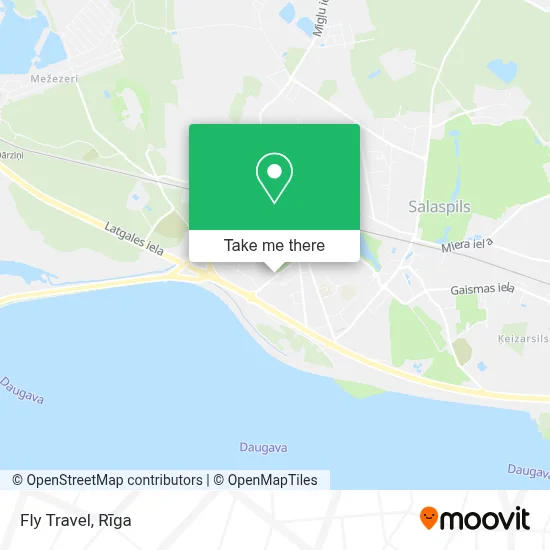 Fly Travel map
