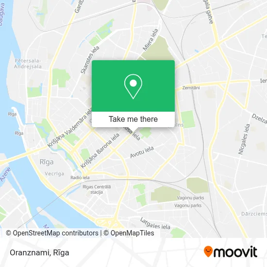 Oranznami map