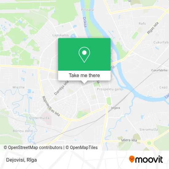 Dejovisi map